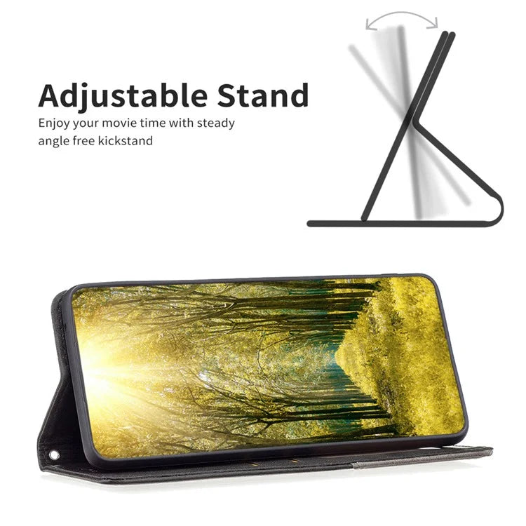For Xiaomi Redmi Note 13 Pro+ 5G Case PU Leather Phone Cover with TPU Shockproof Shell