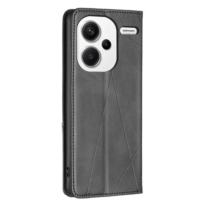 For Xiaomi Redmi Note 13 Pro+ 5G Case PU Leather Phone Cover with TPU Shockproof Shell
