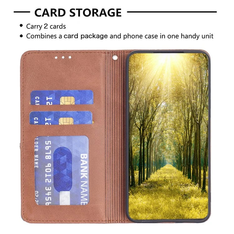 For Xiaomi Redmi Note 13 Pro+ 5G Case PU Leather Phone Cover with TPU Shockproof Shell