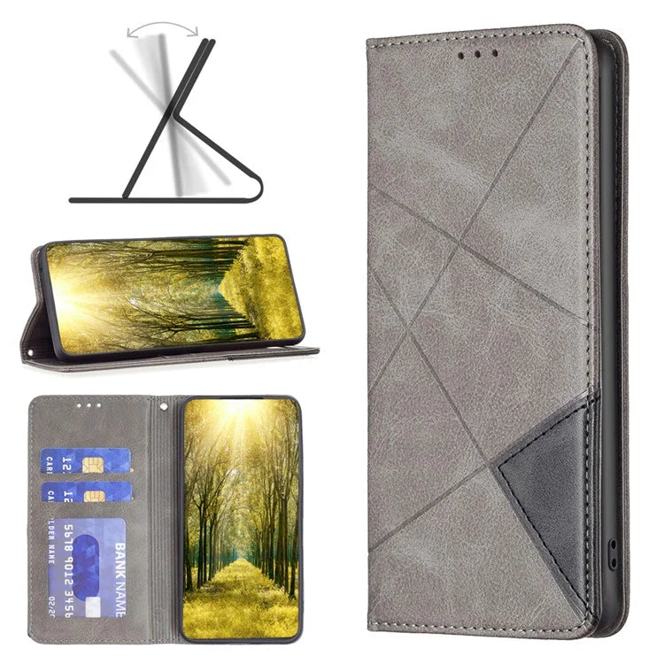 For Xiaomi Redmi Note 13 Pro+ 5G Case PU Leather Phone Cover with TPU Shockproof Shell