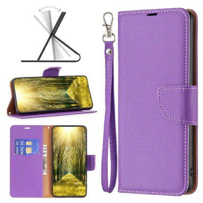 For Xiaomi Redmi Note 13 Pro+ 5G Wallet Case PU Leather Litchi Texture Flip Phone Cover