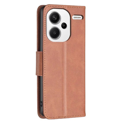 For Xiaomi Redmi Note 13 Pro+ 5G Case Collection Leather Folio Flip Phone Cover Smooth Textured