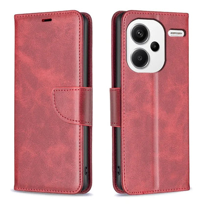 For Xiaomi Redmi Note 13 Pro+ 5G Case Collection Leather Folio Flip Phone Cover Smooth Textured