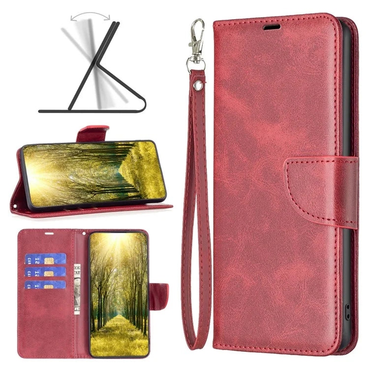 For Xiaomi Redmi Note 13 Pro+ 5G Case Collection Leather Folio Flip Phone Cover Smooth Textured