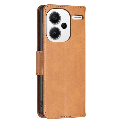 For Xiaomi Redmi Note 13 Pro+ 5G Case Collection Leather Folio Flip Phone Cover Smooth Textured