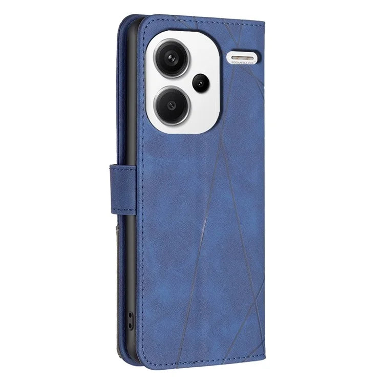 BINFEN COLOR BF05 For Xiaomi Redmi Note 13 Pro+ 5G Phone Case PU Leather Magnetic Protect Cover