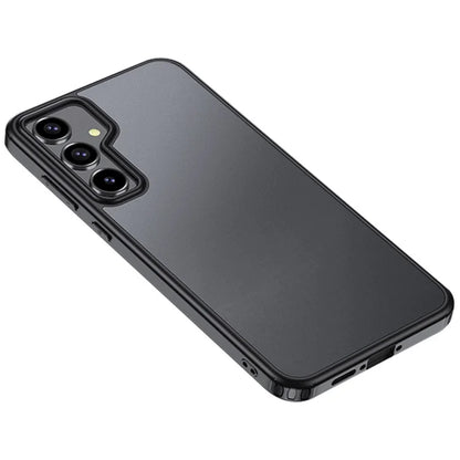 For Samsung Galaxy A55 5G Phone Case PC+TPU Drop Protection Cover Raised Bezel
