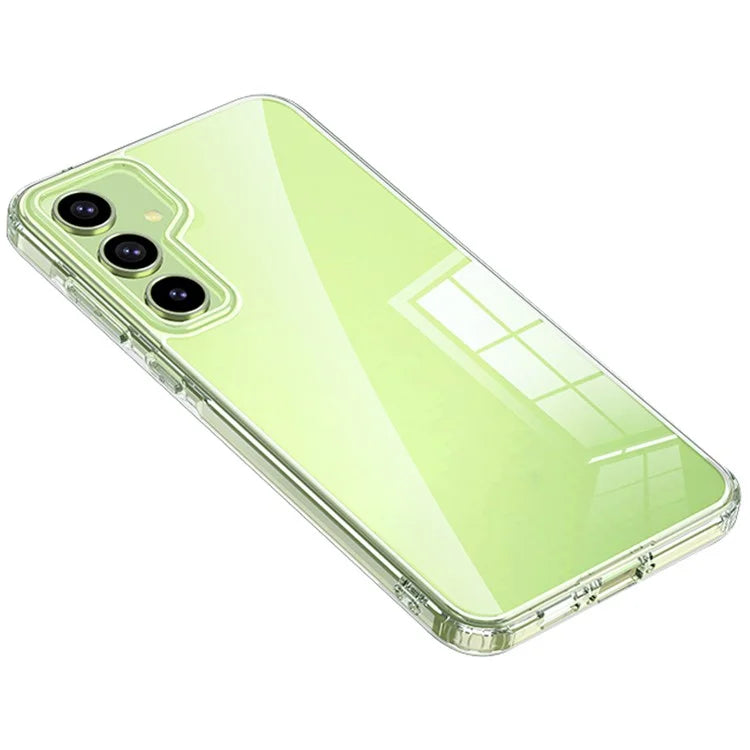 For Samsung Galaxy A55 5G Phone Case PC+TPU Drop Protection Cover Raised Bezel