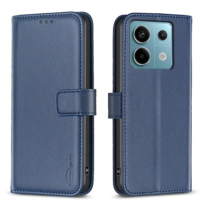 BINFEN COLOR BF17 For Xiaomi Redmi Note 13 Pro 5G / Poco X6 5G Case Wallet Phone Leather Cover