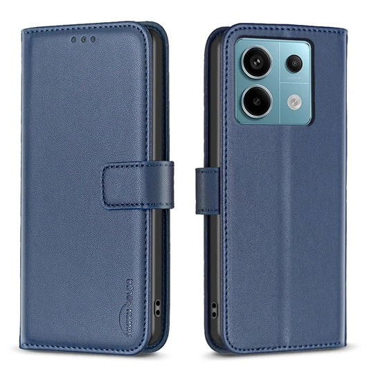 BINFEN COLOR BF17 For Xiaomi Redmi Note 13 Pro 5G / Poco X6 5G Case Wallet Phone Leather Cover