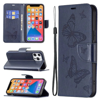 For Xiaomi Redmi Note 13 Pro 5G / Poco X6 5G Case Butterfly Imprinted PU Leather Phone Cover