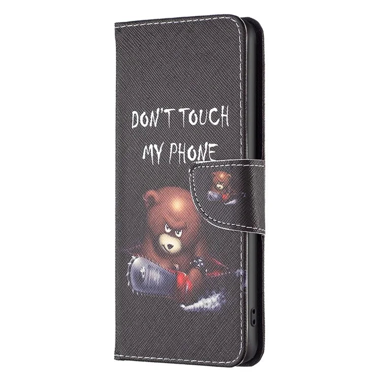 For Xiaomi Redmi Note 13 Pro 5G / Poco X6 5G Wallet Case Pattern Folio Leather Cell Phone Cover