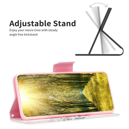 For Xiaomi Redmi Note 13 Pro 5G / Poco X6 5G Wallet Case Pattern Folio Leather Cell Phone Cover