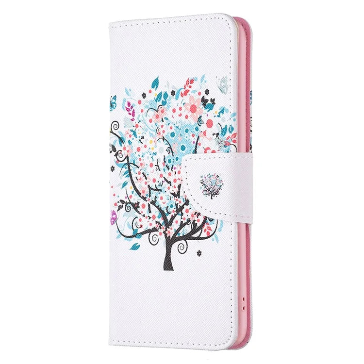 For Xiaomi Redmi Note 13 Pro 5G / Poco X6 5G Wallet Case Pattern Folio Leather Cell Phone Cover