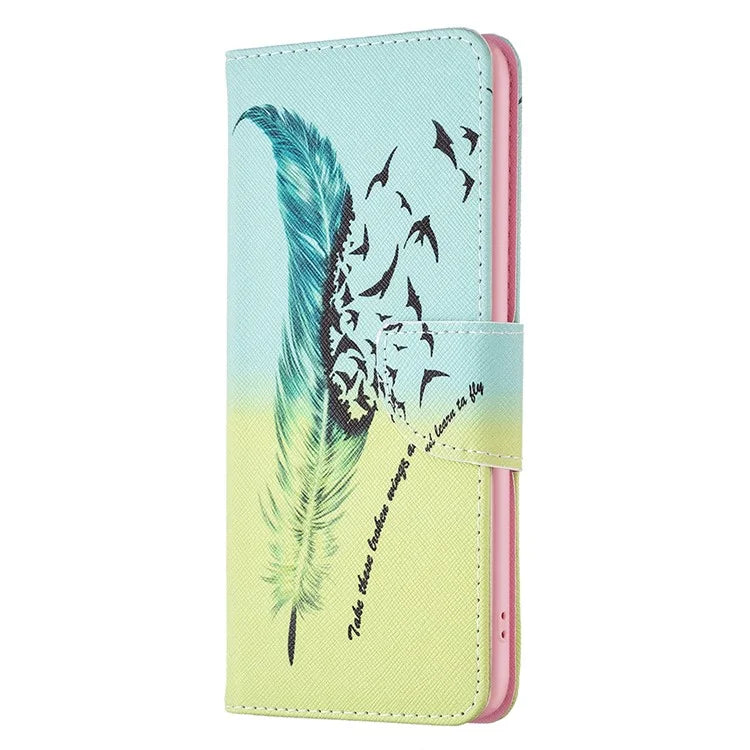 For Xiaomi Redmi Note 13 Pro 5G / Poco X6 5G Wallet Case Pattern Folio Leather Cell Phone Cover