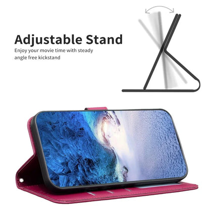 For Xiaomi Redmi Note 13 Pro 5G / Poco X6 5G Leather Case Lucky Clover Pattern Protection Shell Phone Cover