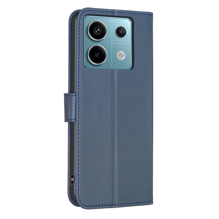 For Xiaomi Redmi Note 13 Pro 5G / Poco X6 5G Leather Case Lucky Clover Pattern Protection Shell Phone Cover
