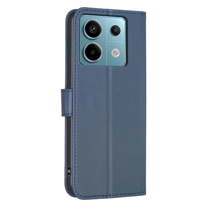 For Xiaomi Redmi Note 13 Pro 5G / Poco X6 5G Leather Case Lucky Clover Pattern Protection Shell Phone Cover