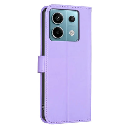 For Xiaomi Redmi Note 13 Pro 5G / Poco X6 5G Leather Case Lucky Clover Pattern Protection Shell Phone Cover