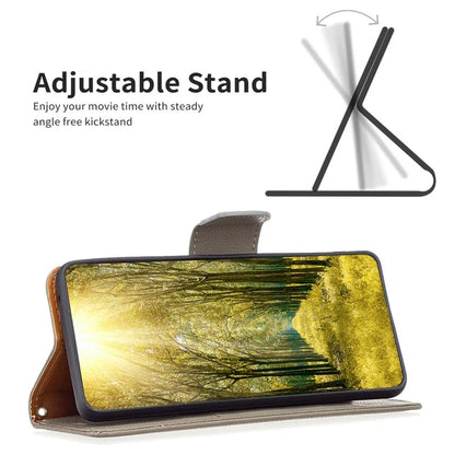 For Xiaomi Redmi Note 13 Pro 5G / Poco X6 5G Phone Case Solid Color PU Leather Stand View Cover Litchi Texture