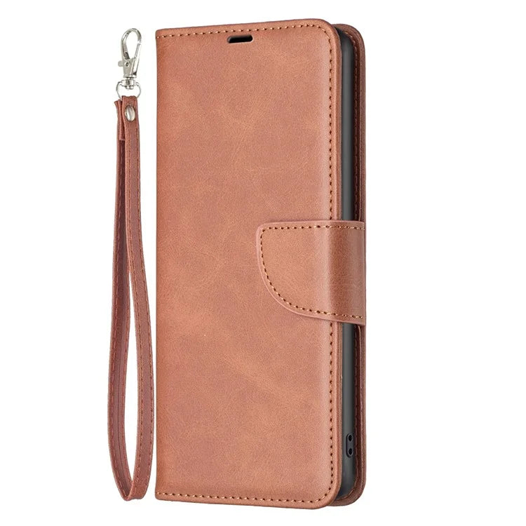 For Xiaomi Redmi Note 13 Pro 5G / Poco X6 5G Leather Wallet Case Solid Color Stand Phone Cover