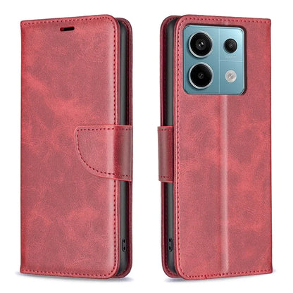 For Xiaomi Redmi Note 13 Pro 5G / Poco X6 5G Leather Wallet Case Solid Color Stand Phone Cover