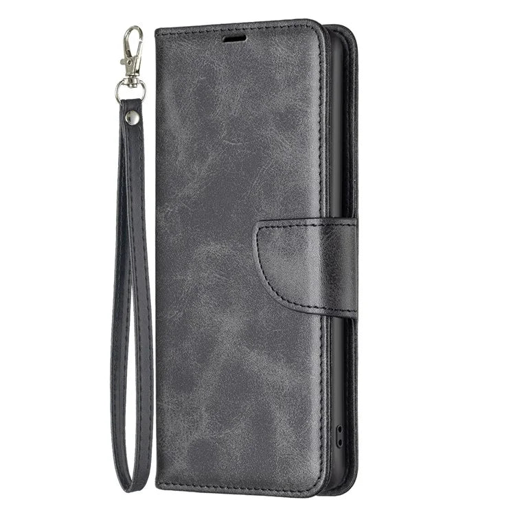 For Xiaomi Redmi Note 13 Pro 5G / Poco X6 5G Leather Wallet Case Solid Color Stand Phone Cover