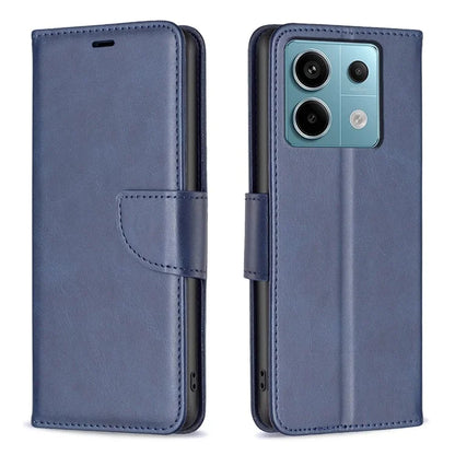 For Xiaomi Redmi Note 13 Pro 5G / Poco X6 5G Leather Wallet Case Solid Color Stand Phone Cover