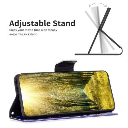 For Xiaomi Redmi Note 13 Pro 5G / Poco X6 5G Case Leather Cover with Wallet Pattern Printing