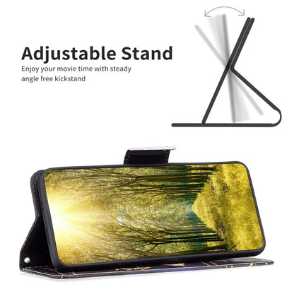 For Xiaomi Redmi Note 13 Pro 5G / Poco X6 5G Case Leather Cover with Wallet Pattern Printing