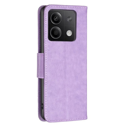 For Xiaomi Redmi Note 13 5G Leather Case Wallet Phone Cover Butterfly Pattern