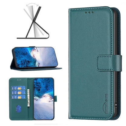 BINFEN COLOR BF17 For Xiaomi Redmi Note 13 5G Case PU Leather Phone Cover Wallet