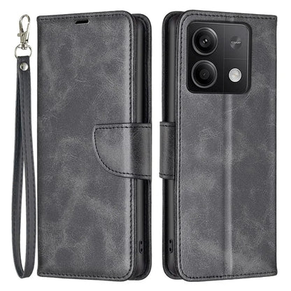 For Xiaomi Redmi Note 13 5G Leather Case Shockproof TPU Stand Solid Color Phone Cover