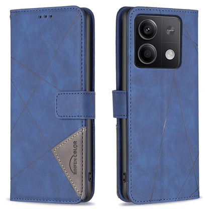 BINFEN COLOR BF05 For Xiaomi Redmi Note 13 5G Phone Case Leather Stand Flip Cover 3 Card Slots