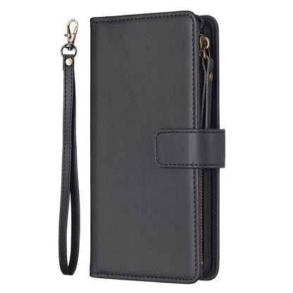 BF Style-19 for Xiaomi Redmi Note 13 5G Leather Phone Case Wallet Stand Flip Cover Zipper Pocket