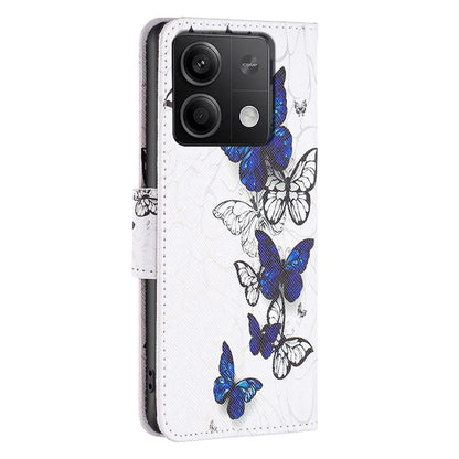 For Xiaomi Redmi Note 13 5G Phone Case Pattern Printing Wallet Leather Cover