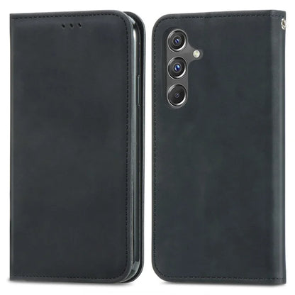 For Samsung Galaxy A15 4G / A15 5G Cover Card Slots Skin-touch Phone Stand Case