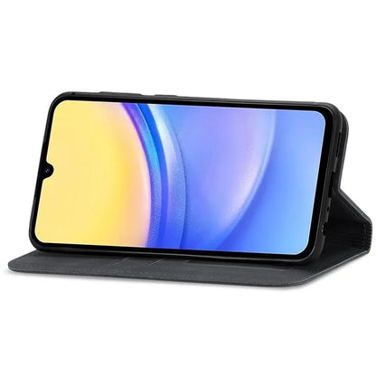 For Samsung Galaxy A15 4G / A15 5G Cover Card Slots Skin-touch Phone Stand Case