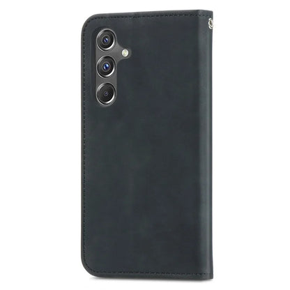 For Samsung Galaxy A15 4G / A15 5G Cover Card Slots Skin-touch Phone Stand Case