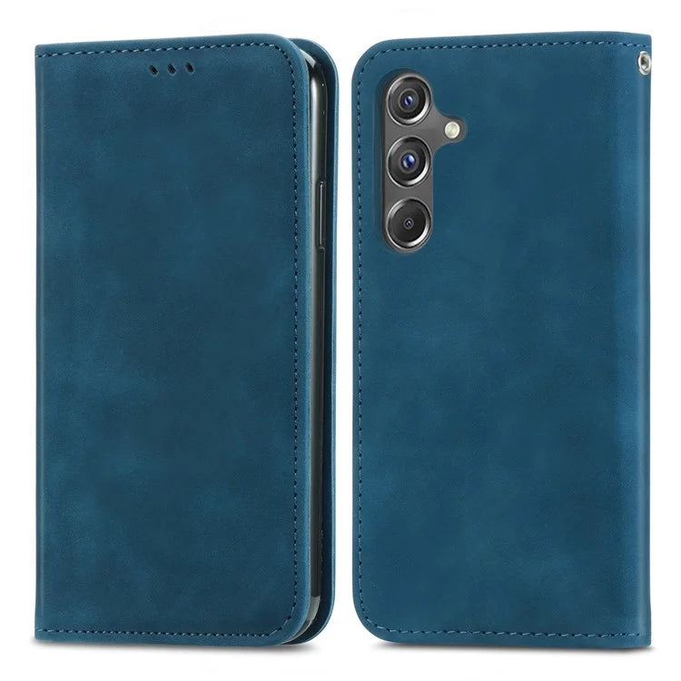 For Samsung Galaxy A15 4G / A15 5G Cover Card Slots Skin-touch Phone Stand Case