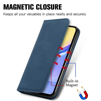 For Samsung Galaxy A15 4G / A15 5G Cover Card Slots Skin-touch Phone Stand Case