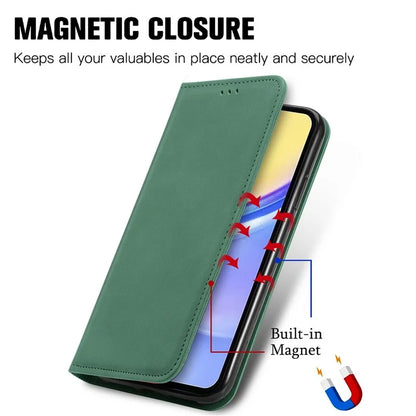 For Samsung Galaxy A15 4G / A15 5G Cover Card Slots Skin-touch Phone Stand Case