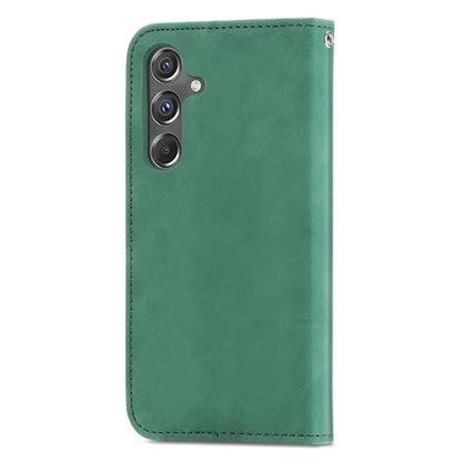 For Samsung Galaxy A15 4G / A15 5G Cover Card Slots Skin-touch Phone Stand Case