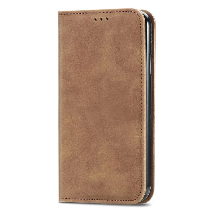 For Samsung Galaxy A15 4G / A15 5G Cover Card Slots Skin-touch Phone Stand Case