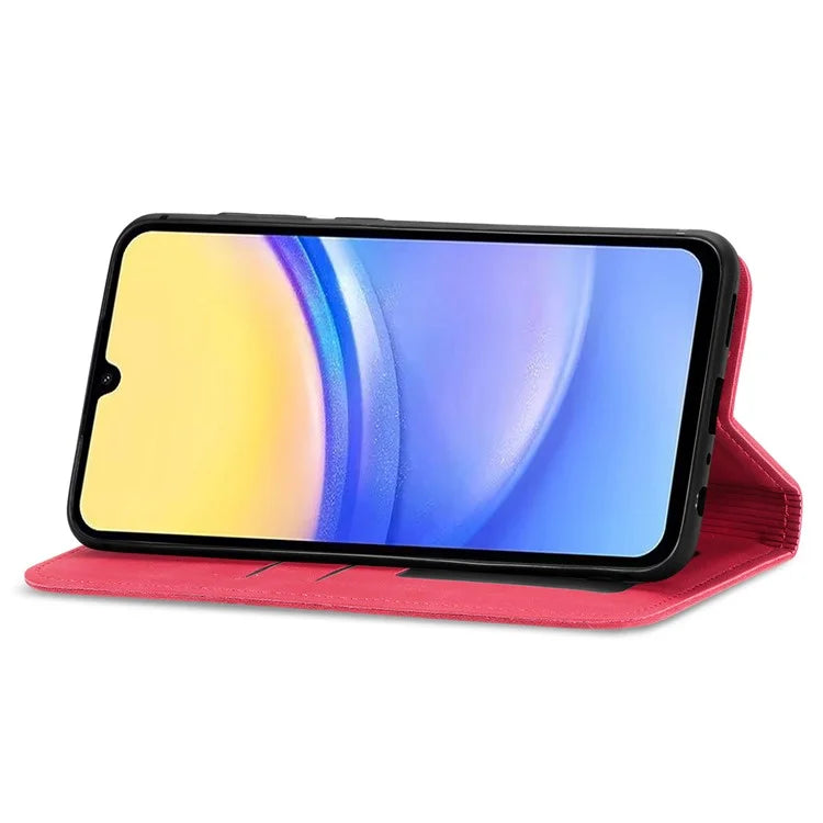 For Samsung Galaxy A15 4G / A15 5G Cover Card Slots Skin-touch Phone Stand Case