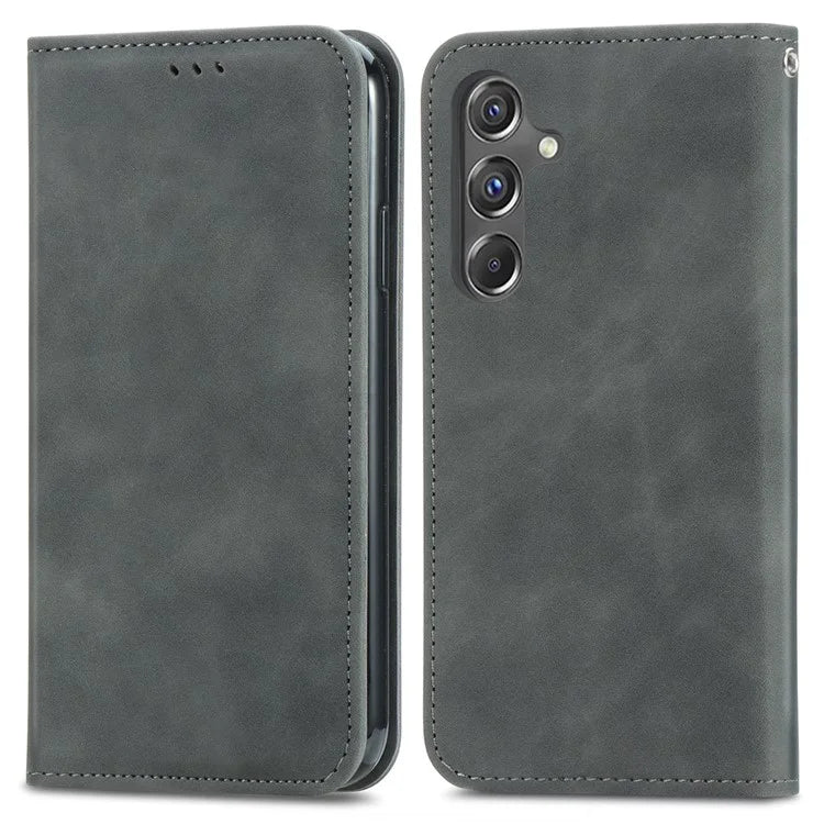 For Samsung Galaxy A15 4G / A15 5G Cover Card Slots Skin-touch Phone Stand Case