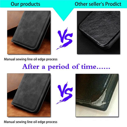 For Samsung Galaxy A15 4G / A15 5G Cover Card Slots Skin-touch Phone Stand Case