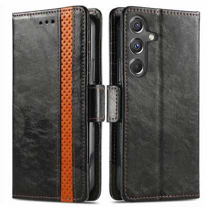 CASENEO 002 Series For Samsung Galaxy A15 4G / A15 5G Cell Phone Case RFID Blocking Stand Cover