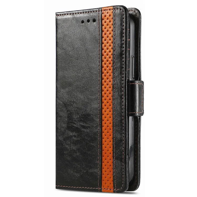 CASENEO 002 Series For Samsung Galaxy A15 4G / A15 5G Cell Phone Case RFID Blocking Stand Cover