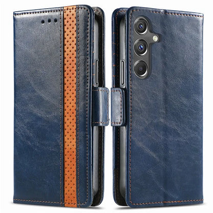 CASENEO 002 Series For Samsung Galaxy A15 4G / A15 5G Cell Phone Case RFID Blocking Stand Cover